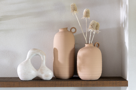 Vază, Cassia Narrow Clay Bej M, L 16.5| W 16.5| H 38 cm [2]