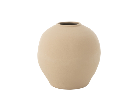 SALE % - Vază, Cassia rotundă, Argila natur M, L 37| W 37| H 38 cm