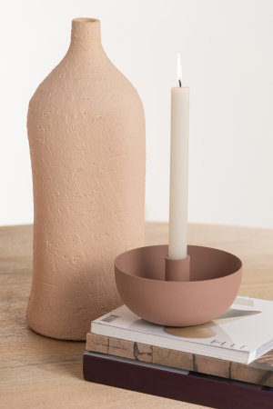 Vaza, Ceramica, Bej, 14x14x40 [3]