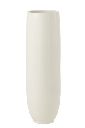 SALE % - Vaza, Ceramica, bej, 23x23x92