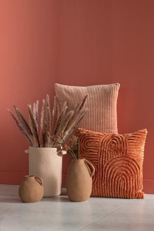 SALE % - Vaza, Ceramica, Maro, 26x20.5x29.5