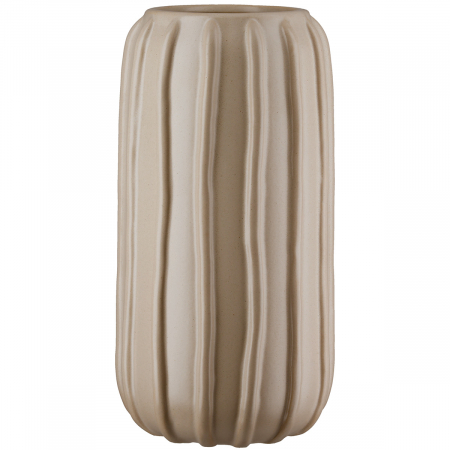 Vază, Ceramică, maro deschis, PU 2, H 27 cm, D 14 cm VAZE SI GHIVECE - Vază, Ceramică, maro deschis, PU 2, H 27 cm, D 14 cm