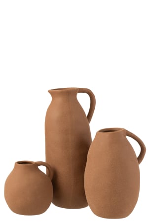 Vaza, Ceramica, Portocaliu, 15x13x36 [1]