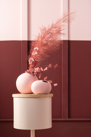 Vaza, Ceramica, Roz, 25x25x23.5 SALE % - Vaza, Ceramica, Roz, 25x25x23.5