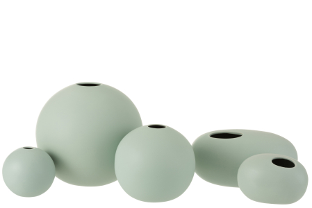 Vaza, Ceramica, Verde menta, 25x25x23.5 [2]