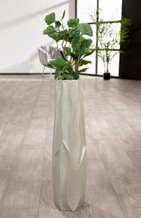 Vază, Ceramică, verde, PU 1, H 63 cm, D 18 cm [2]