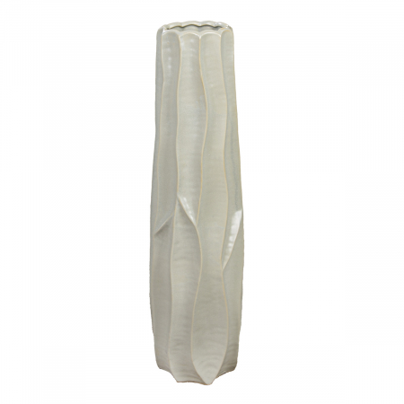 SALE % - Vază, Ceramică, verde, PU 1, H 63 cm, D 18 cm