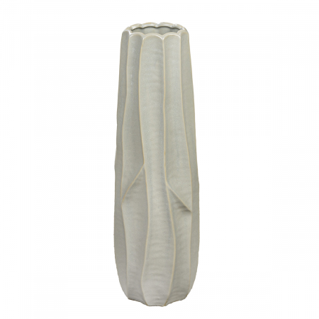 Vază, Ceramică, verde, PU 2, H 49 cm, D 15 cm VAZE SI GHIVECE - Vază, Ceramică, verde, PU 2, H 49 cm, D 15 cm