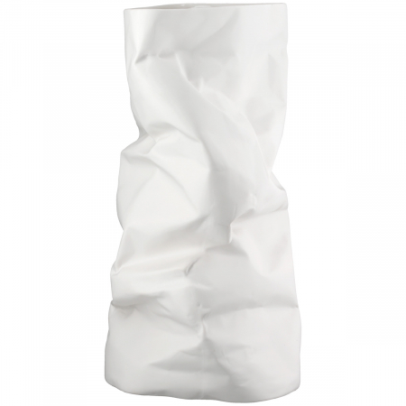 Vază, cilindrică, porțelan, albă, PU 2, L. 14 cm, l. 15 cm, H 30 cm SALE % - Vază, cilindrică, porțelan, albă, PU 2, L. 14 cm, l. 15 cm, H 30 cm