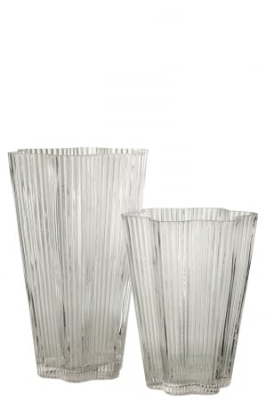 Vază, Clara Sticlă, Transparenta M, L 18| W 16.5| H 26.5 cm [1]