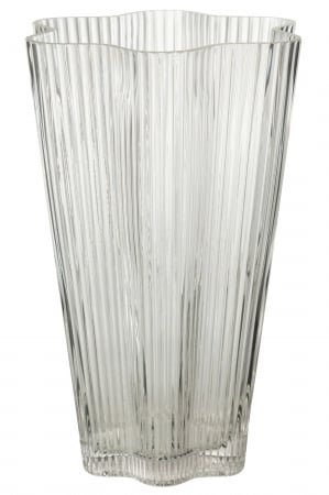 SALE % - Vază, Clara Sticlă, Transparenta M, L 18| W 16.5| H 26.5 cm