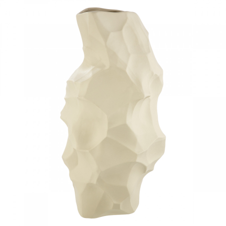 Vază, Con, Porțelan, bej, PU 1, L. 15 cm, L. 22 cm, H 39 cm [1]