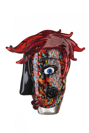 Vaza Confuso, Sticla, Multicolor, 28x30.5x11 cm [2]