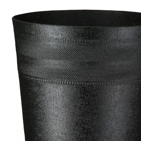 Vaza, conica, Nama, Aluminiu, negru, PU 1, H. 39,5 cm, D. 16,5 cm [1]