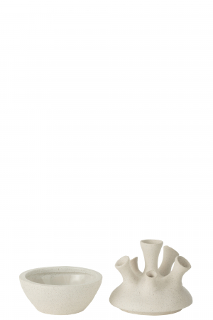 Vază, Coral Clay Alb S, L 17| W 17| H 19.5 cm [1]