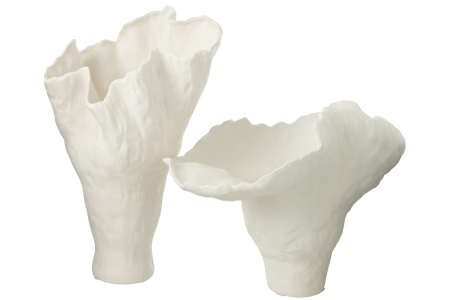 Vază, Corolla Wide ceramică, Alb, L 51.5| W 35| H 39.5 cm [1]