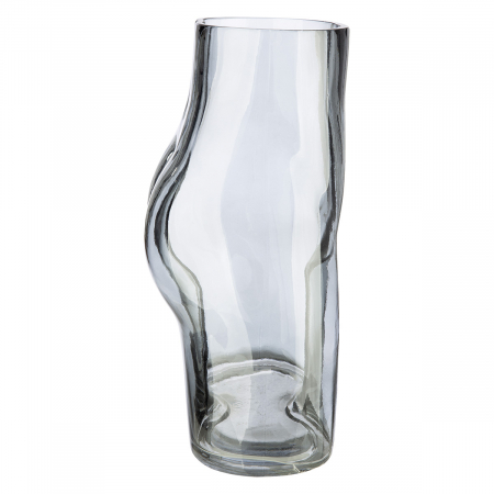 Vază, Corp, Motiv femeie, Sticlă, gri, PU 3, L. 11 cm, L. 15 cm, H 23 cm [2]