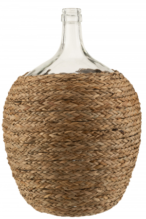 SALE % - Vaza Cove, Rattan/Bambus, Natural, 37.5x37.5x53 cm