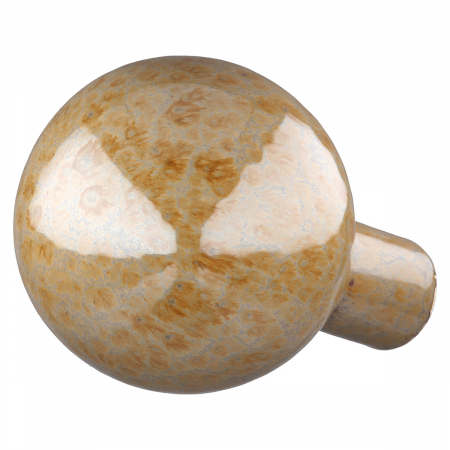 Vază cu capac, ceramică, maro, PU 1, H 29 cm, D 21 cm [3]