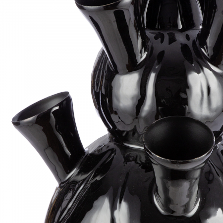 Vază de podea, Fier, negru, PU 1, H 64 cm, D 35 cm [3]