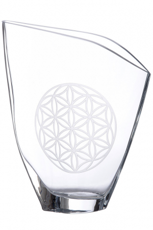 Vază de sticlă flower of life [1]