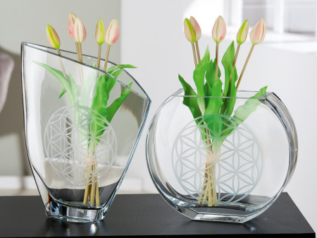 SALE % - Vaza deco flower of life
