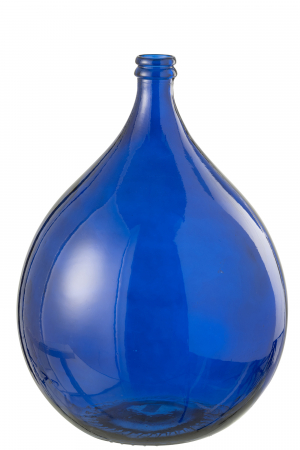 Vază din sticlă Lisabona Albastru M, L 40| W 40| H 56 cm SALE % - Vază din sticlă Lisabona Albastru M, L 40| W 40| H 56 cm