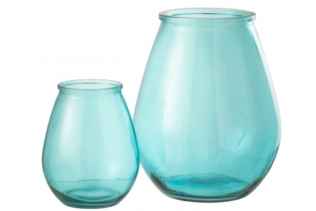 Vază, Egg Sticlă, Aqua L, L 29| W 29| H 35.5 cm [1]