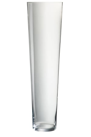 Vaza Extra, Sticla, Transparent, 25x25x90 cm SALE % - Vaza Extra, Sticla, Transparent, 25x25x90 cm