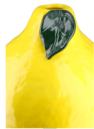 Vaza LIME, Handmade, ceramica, galben , 18,5X 21,5 cm [1]