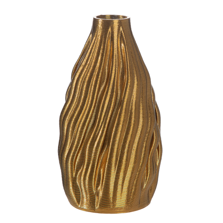 Vaza, "Fold", Ceramica, aurie, PU 1, H 20 cm, A. 10 cm [2]