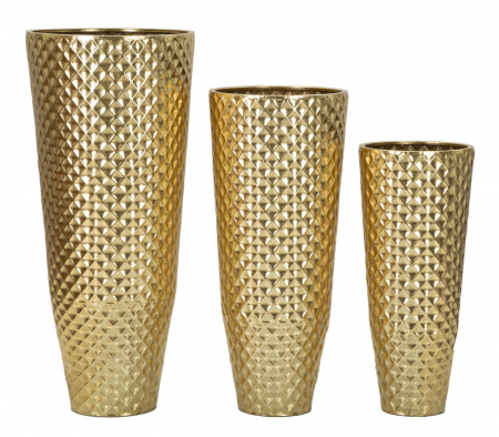 Vaza/ Ghiveci, GLOTTY cm ø 48x110-40x93-33x77 [1]