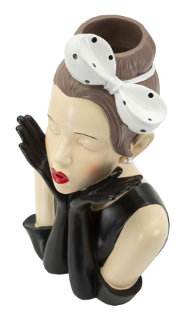 Vaza, Hollywood woman -a- 17x14x30.5 cm [2]