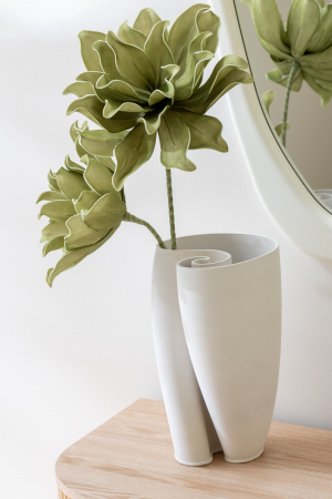 Vază, Hydria ceramică, Bej, L 20| W 23| H 33.5 cm [1]
