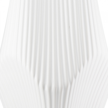 Vaza, Lapci, Ceramica, alba, PU 1, L. 15 cm, L. 15 cm, H. 30 cm [2]