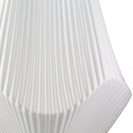 Vaza, Lapci, Ceramica, alba, PU 1, L. 22 cm, L. 22 cm, H. 18,5 cm [2]