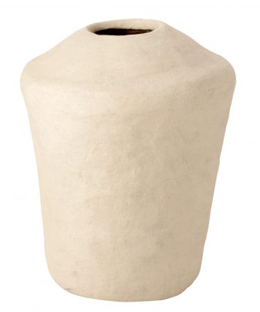 SALE % - Vaza Large, Hartie, Alb, 50x50x63 cm