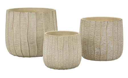 SALE % - Vaza Lene, Set de 3 30,5x27-25x22,2-19,5x18 cm