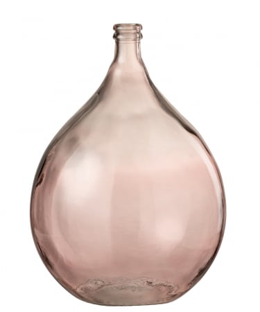 SALE % - Vaza Lissabon, Sticla, Salmon, 40x40x56 cm