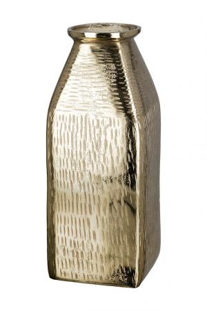 Vaza, LOLA, Aluminiu, 13X13X38 cm [1]
