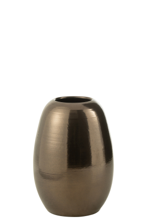SALE % - Vază, Lola Porțelan, Auriu, M, L 29| W 29| H 40 cm