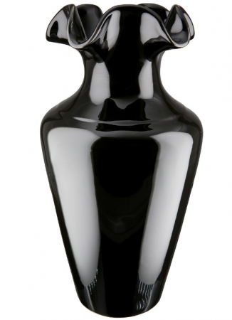 Vaza IRINA, sticla, negru, 32,5 cm [1]