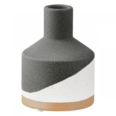 Vaza, Materia, Ceramica, neagra, PU 12, H. 10 cm, D. 7,8 cm VAZE SI GHIVECE - Vaza, Materia, Ceramica, neagra, PU 12, H. 10 cm, D. 7,8 cm