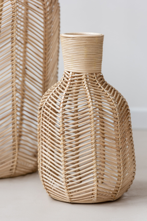 SALE % - Vaza, Material sintetic, Natural, 23x223x41