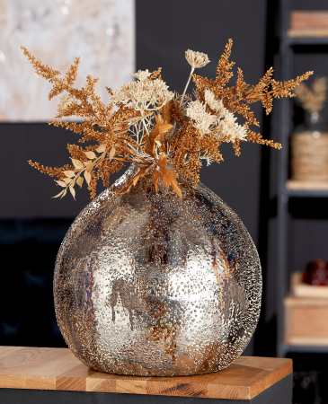 SALE % - Vaza metalica deco, Pavone
