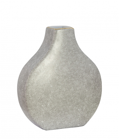 Vaza MINTA, Portelan, Gri, 19.5x23 cm [1]