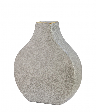Vaza MINTA, Portelan, Gri, 19.5x23 cm [2]