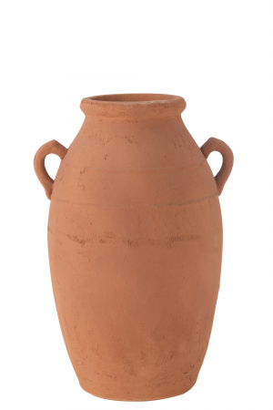 Vază, Moke Amforă Borcan Terra Cupru M, L 40| W 34| H 58 cm SALE % - Vază, Moke Amforă Borcan Terra Cupru M, L 40| W 34| H 58 cm