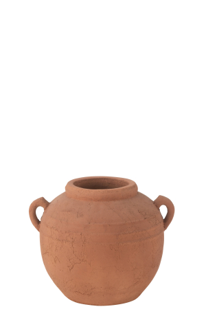 SALE % - Vază, Moke Manere Rotunde Terra Copper, L 37| W 32| H 29 cm