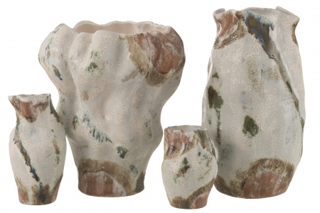 Vază, Moon Texture Anemone Clay Mixed, L 36.5| W 35| H 42 cm [1]